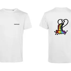 Bandshirt Color The Night, weiß